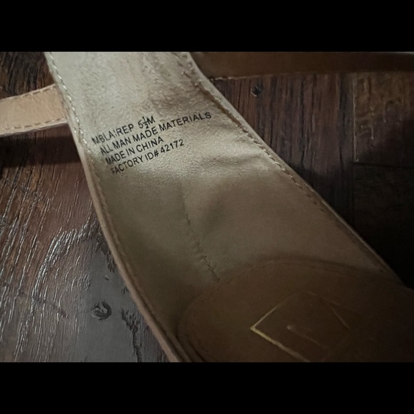 Nude ankle strap heels size 6 - Picture 3 of 4